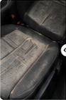 Leather seats before detailing
